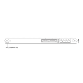 Интерфейсный модуль Juniper MPC5EQ-100G10G