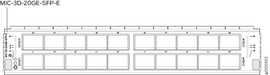 Интерфейсный модуль Juniper MIC-3D-20GE-SFP-E