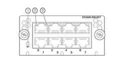 Сетевой модуль Juniper EX4550-EM-8XT