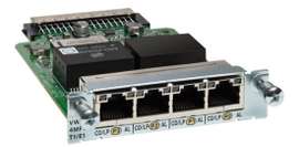 Интерфейсный модуль Cisco VWIC3-4MFT-T1/E1