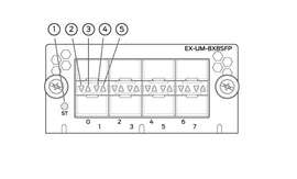 Сетевой модуль Juniper EX-UM-8X8SFP